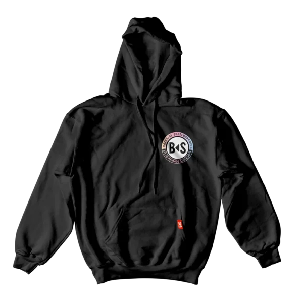 BS Skateboarding Hoodie logo black