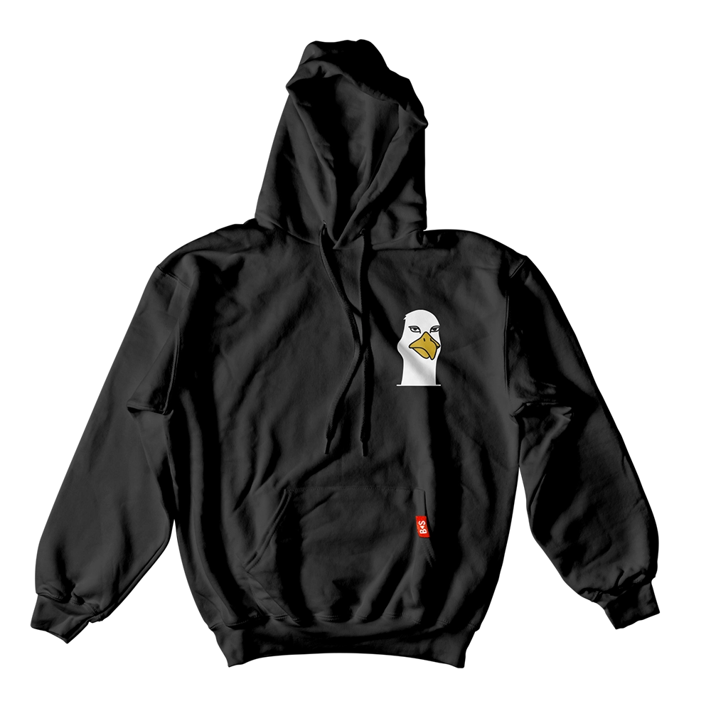 BS Skateboarding Seagull sudadera con capucha- 100% diseño original home-made