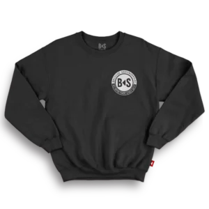 BS-SB-Crewneck-small-badge-black skateboarding