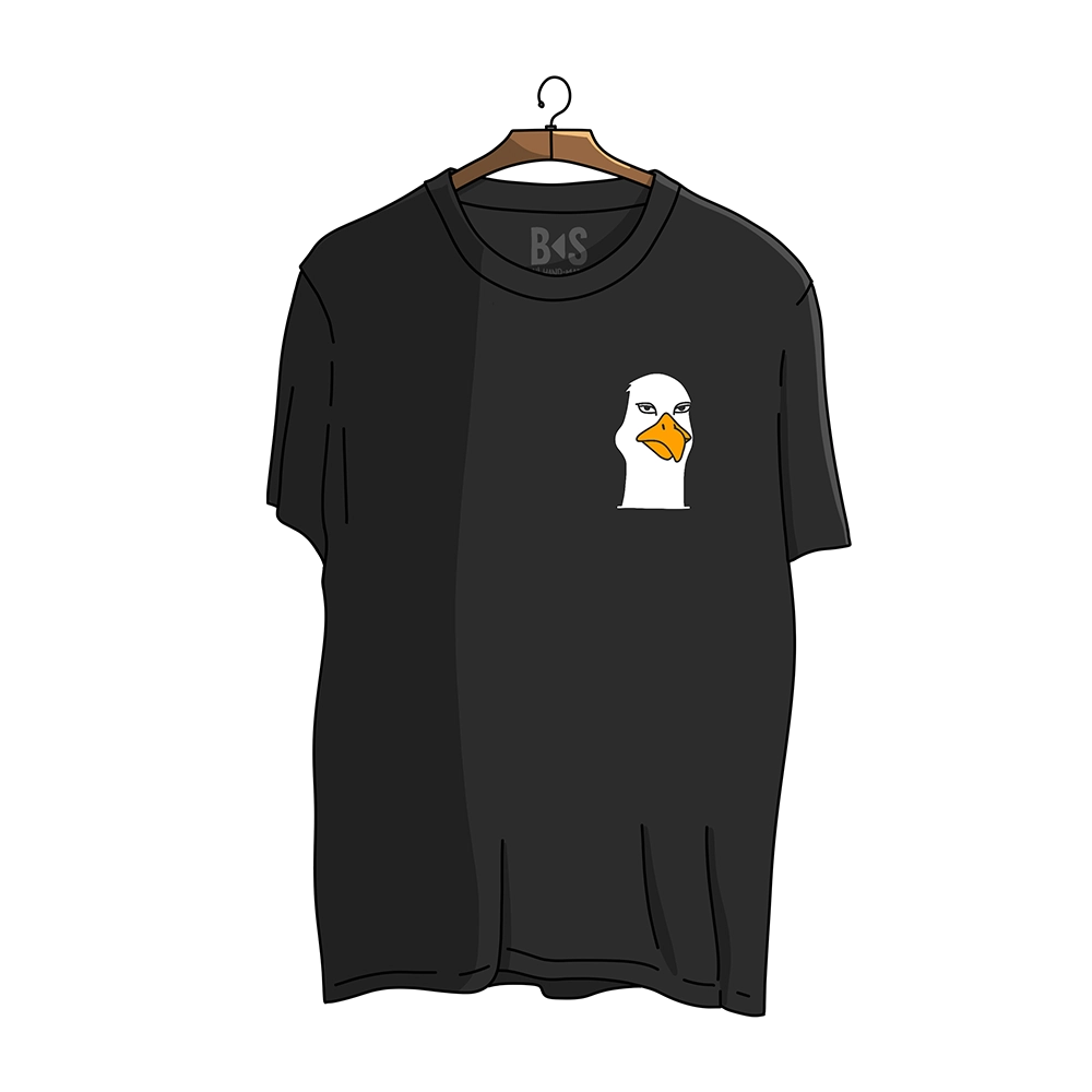 BS Skateboarding tshirt seagull