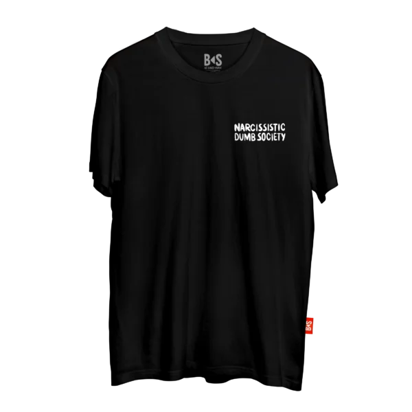 BS Skateboarding Narcissistic Dumb Society tee black