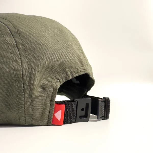 Gorra 5 páneles BS Skateboarding verde militar