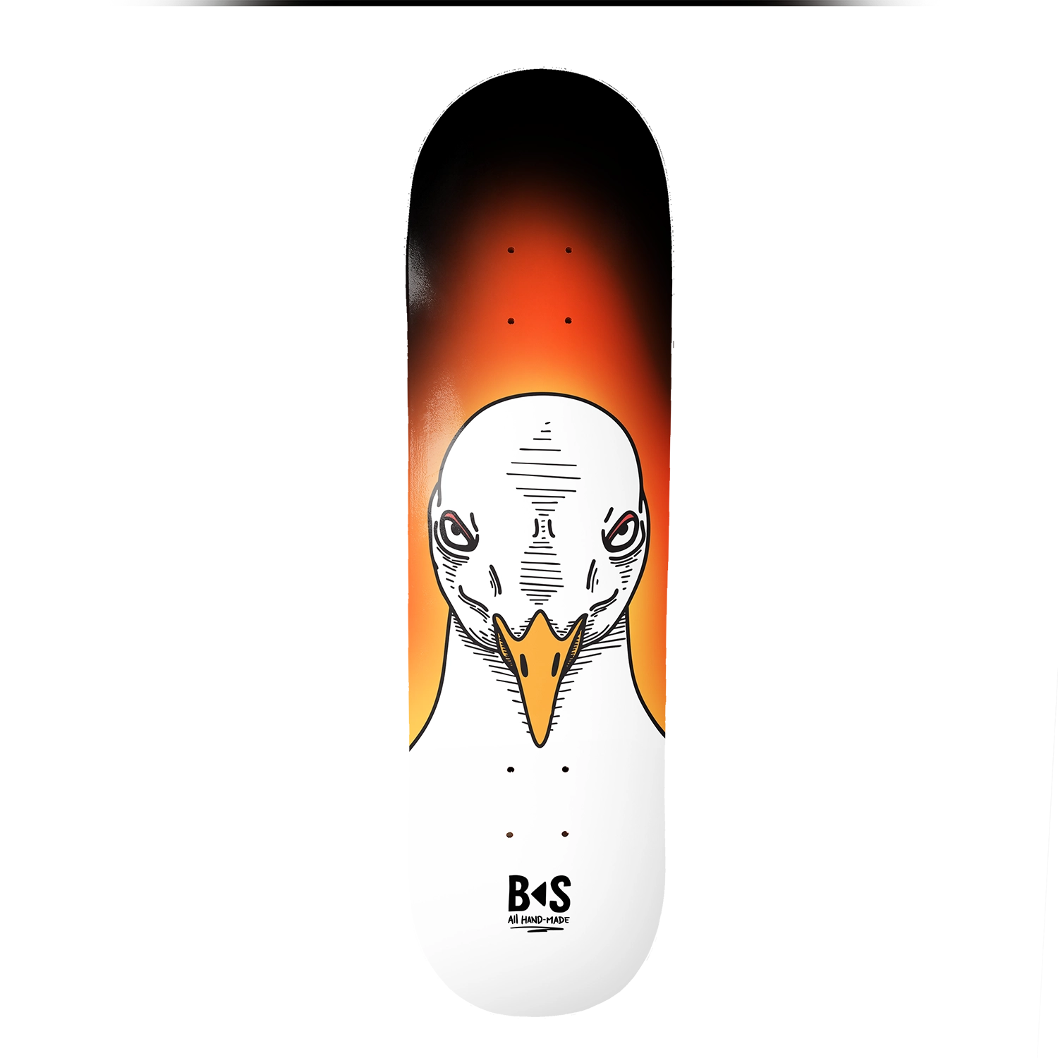 BS Skateboarding Dark Seagull – 100% home-printed