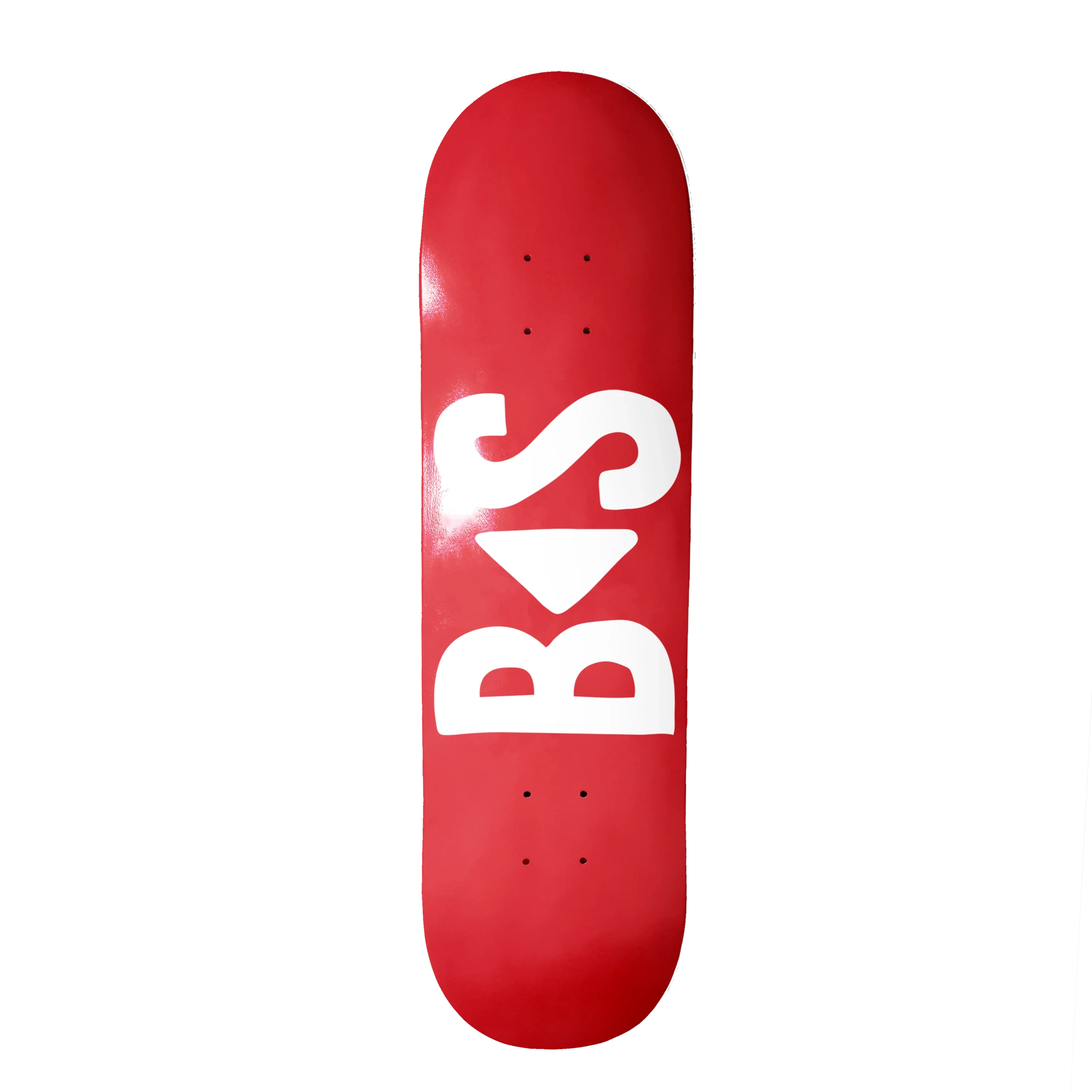 BS SKATEBOARDING -Classic-logo-red