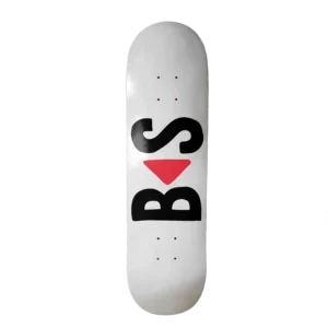 BS SKATEBOARDING -Classic-logo-white