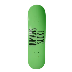 BS SB HUMANS SUCK 2 DECK NEW SKATEBOARDING