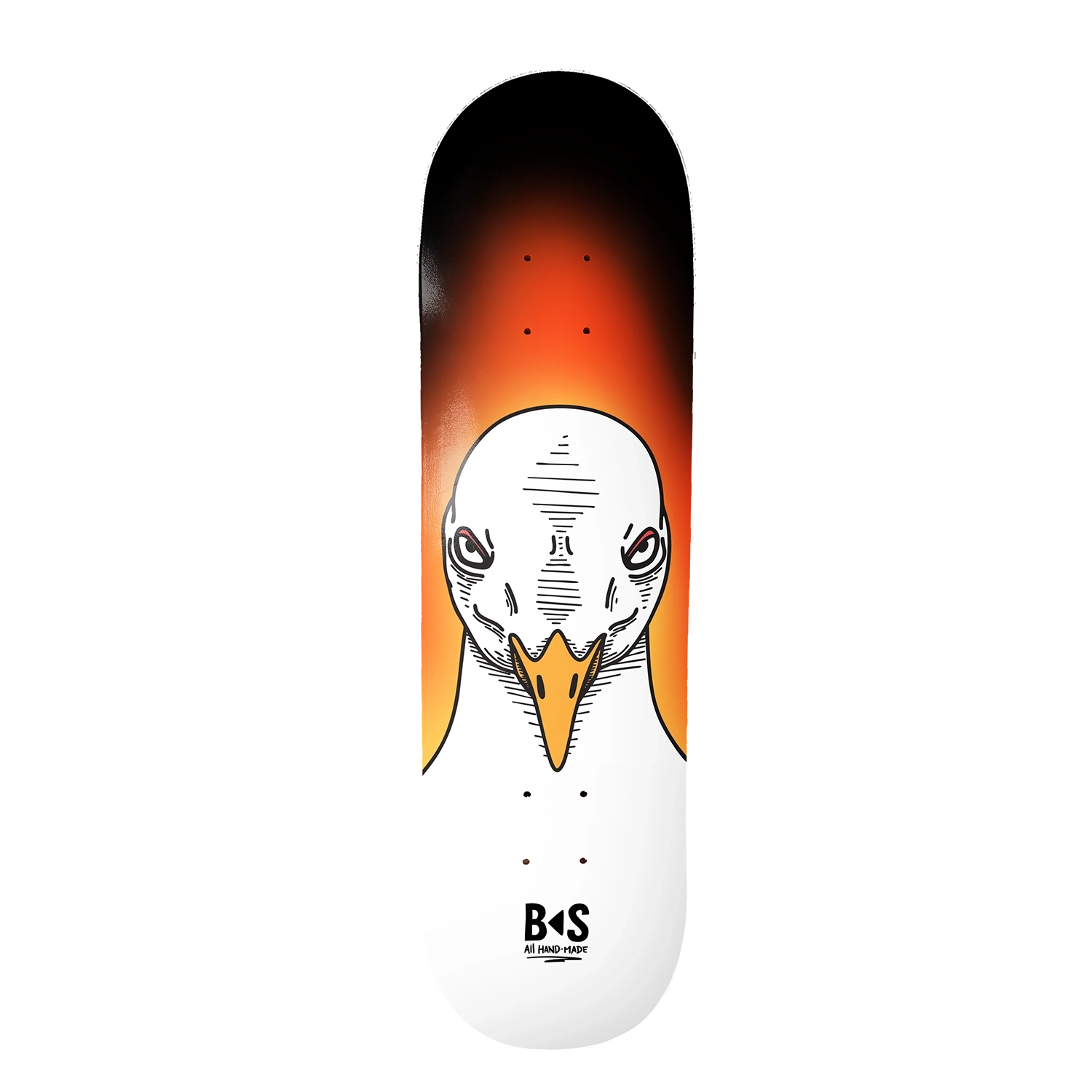 BS Skateboarding Dark Seagull – 100% home-printed